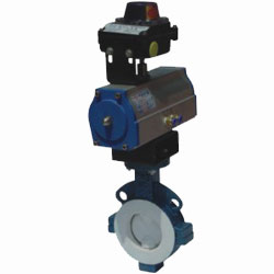 氣動對夾全襯氟蝶閥的特點有哪些